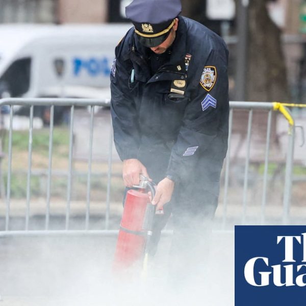Man sets self on fire outside Trump trial courthouse in New York | Donald Trump trials