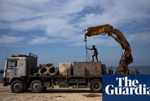 US troops begin construction of Gaza aid pier as questions remain over distribution | Gaza