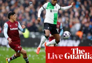 West Ham United v Liverpool: Premier League â live | Premier League