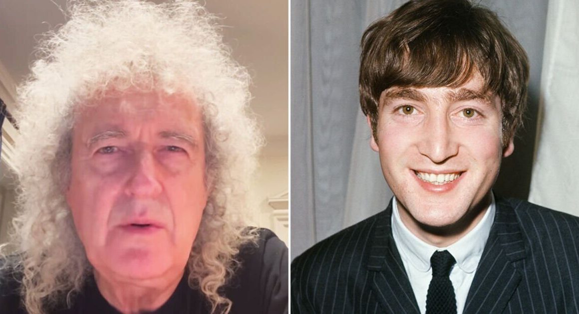 Brian May recites John Lennon poem after turning down one ‘I find upsetting’ | Music | Entertainment