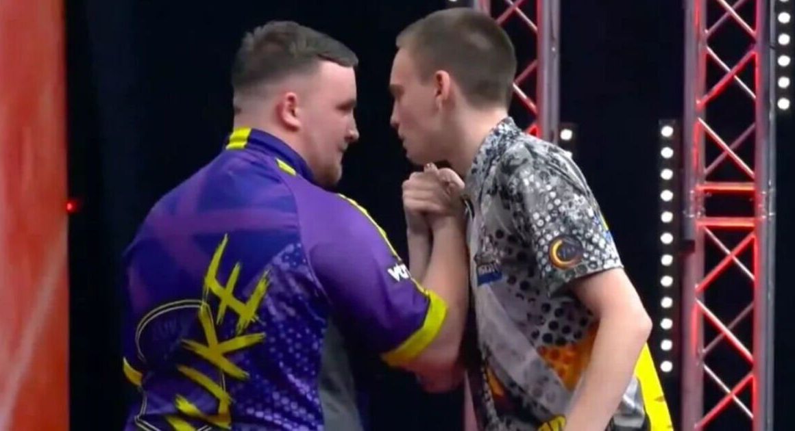 Darts star who squared up to Luke Littler sent spiky message by rival | Other | Sport