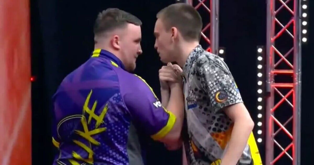 Darts star who squared up to Luke Littler sent spiky message by rival | Other | Sport