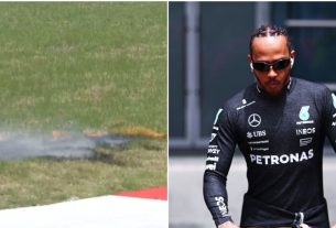 F1 LIVE: Fire breaks out at Chinese Grand Prix as Lewis Hamilton hits new low