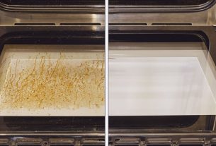 How to clean oven glass door without hard scrubbing in 20 minutes