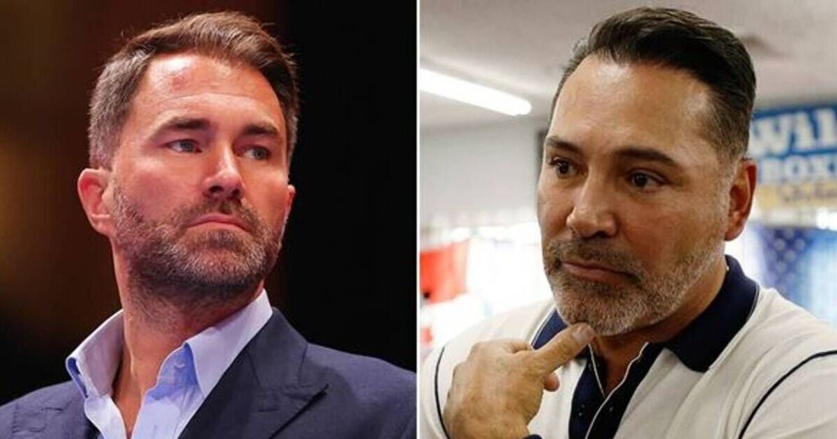 Eddie Hearn hits back at Oscar De La Hoya with brutal response to bitter insult | Boxing | Sport