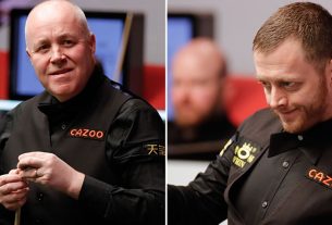 World Snooker Championship LIVE: John Higgins vs Mark Allen score updates as Trump returns