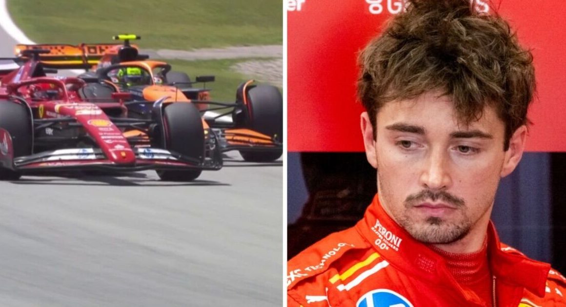 Charles Leclerc accused of ‘road rage’ on Lando Norris at Spanish GP | F1 | Sport