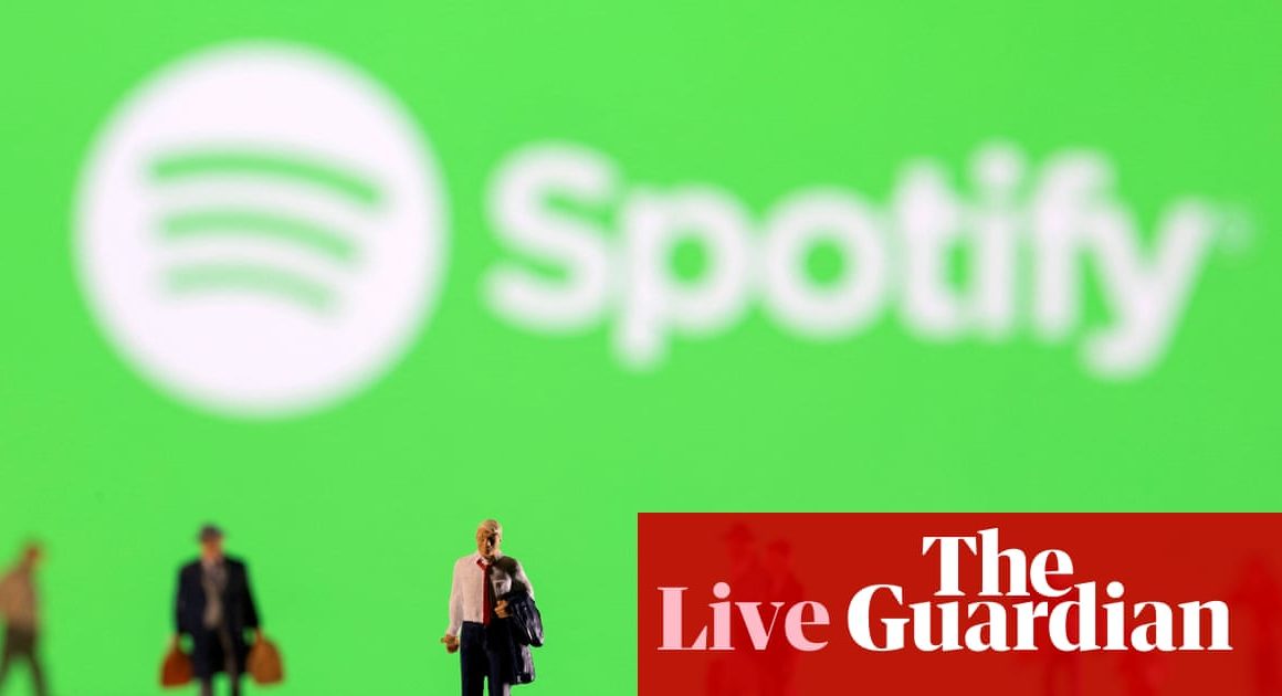 Spotify shares surge in pre-market trading after profitability hits record high – business live | Technology sector