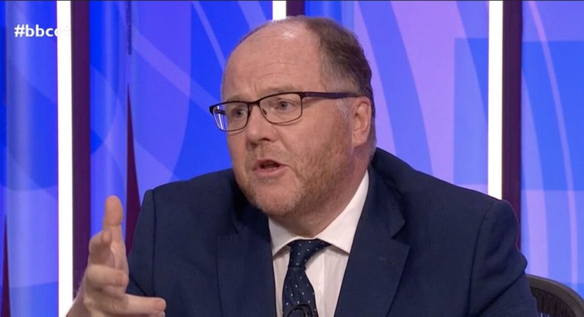 Tory MP aims fire at his own party and reveals biggest downfall on Question Time | Politics | News