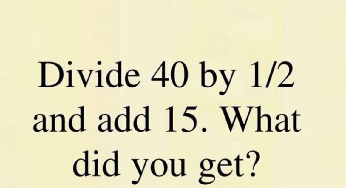 Seemingly-simple maths question has people stumped | Weird | News