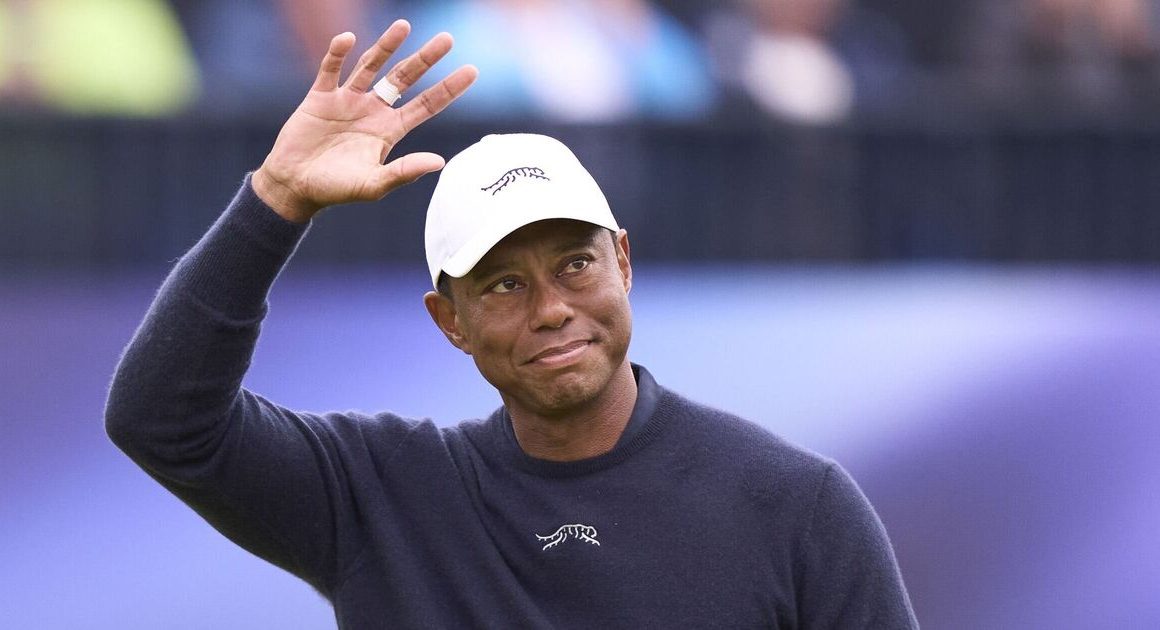 Tiger Woods takes break from golf after Open disaster and has plans with son Charlie | Golf | Sport