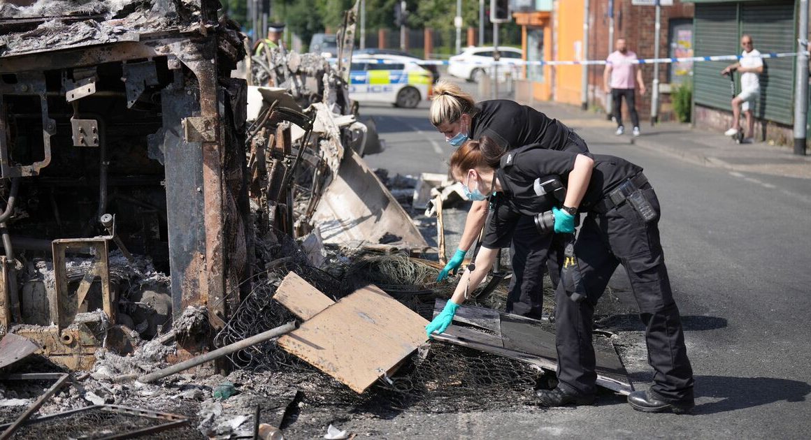 Shameful state of Leeds streets now razed to ashes by rioting mobs | UK | News