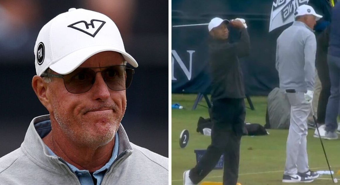 Phil Mickelson refuses to ‘sit and chat’ with Tiger Woods after comment at The Open | Golf | Sport