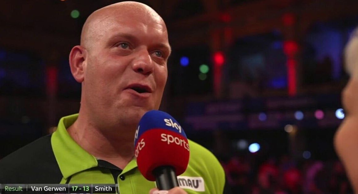 Michael van Gerwen threatens Luke Humphries immediately after reaching Matchplay final | Other | Sport