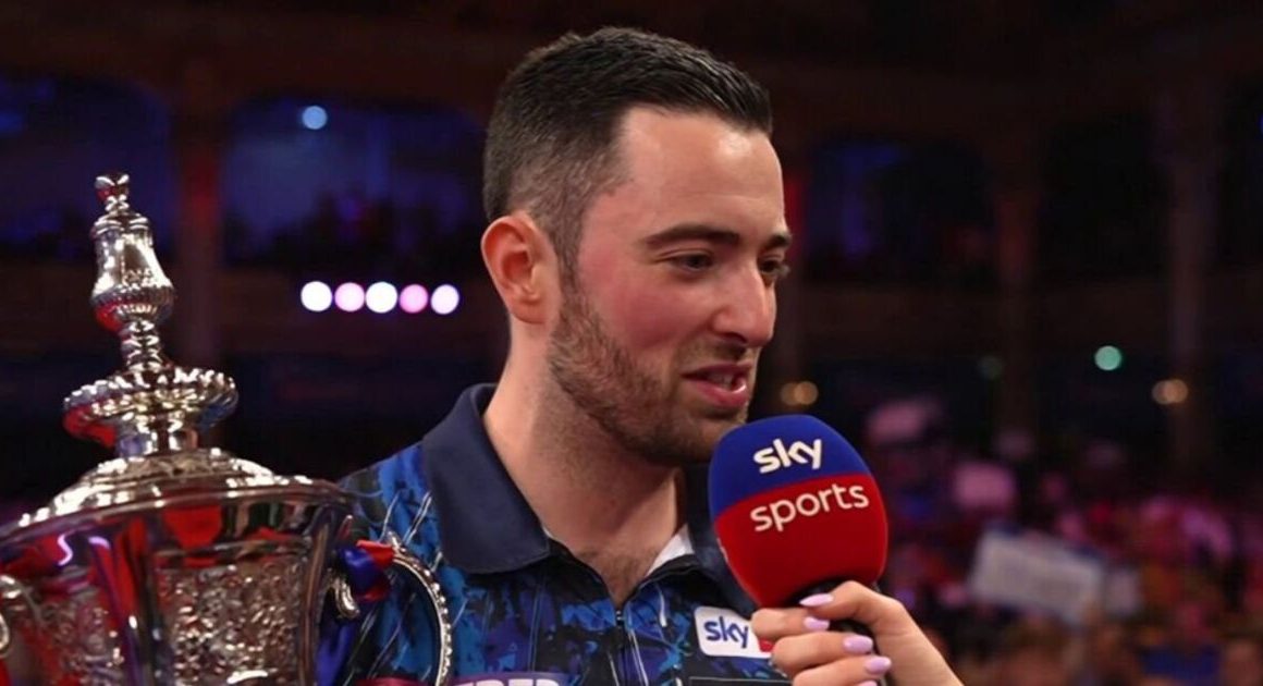 Luke Humphries shares Luke Littler reaction to beating Van Gerwen to Matchplay title | Other | Sport