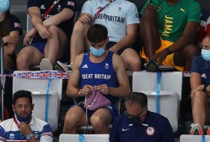 Why is Tom Daley knitting during diving event at 2024 Paris Olympic Games? | Other | Sport