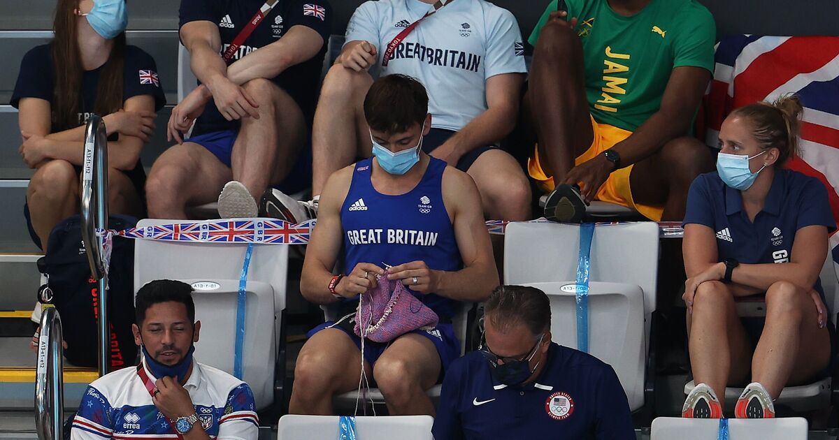 Why is Tom Daley knitting during diving event at 2024 Paris Olympic Games? | Other | Sport