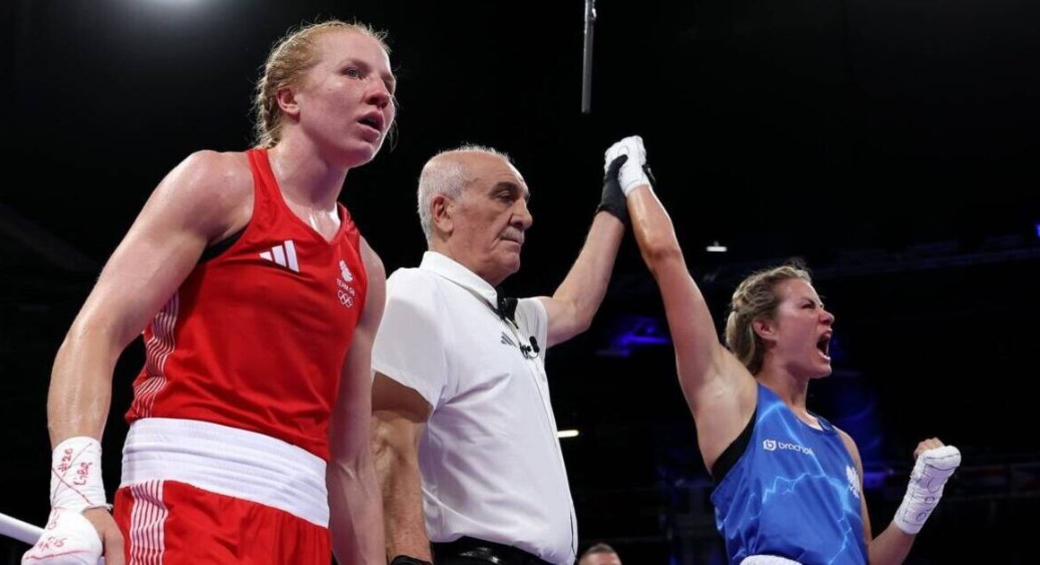 Team GB boxer in tears after robbed of win and opponent apologises | Other | Sport