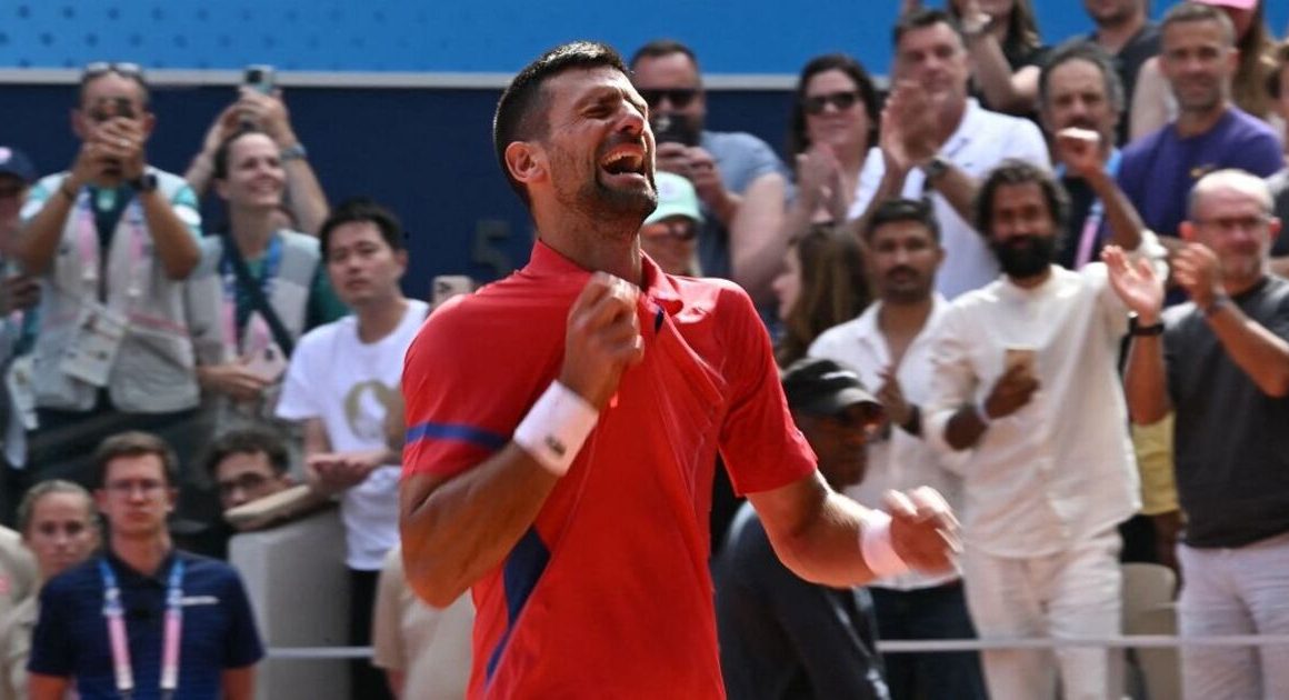 Novak Djokovic in tears after winning Olympic gold as Serb gets Carlos Alcaraz revenge | Tennis | Sport