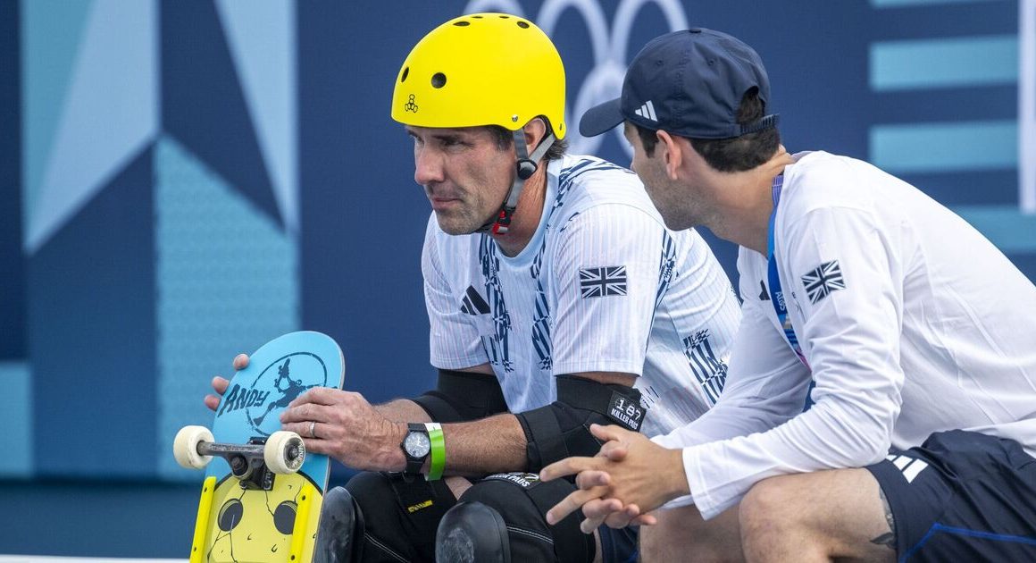 Olympic judges booed after Team GB skateboarder Andy Macdonald, 51, wows Tony Hawk | Other | Sport