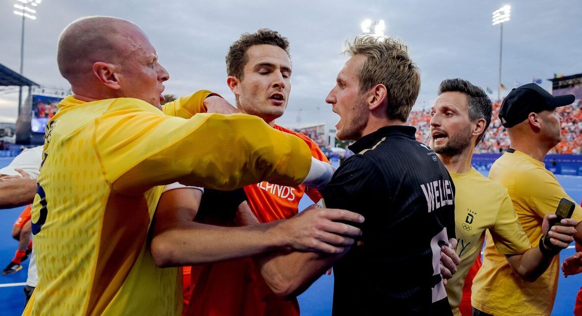 Huge Olympics brawl as Dutch star brutally taunts German rival after winning gold | Other | Sport