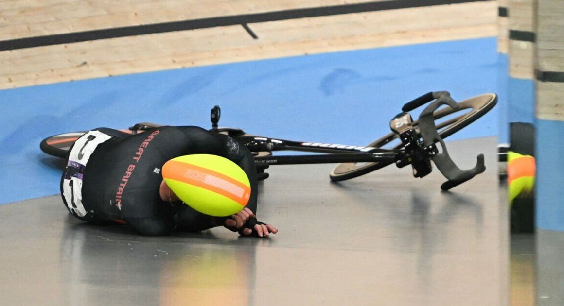 Olympic cyclist accused of ‘deliberately headbutting’ Team GB star in heavy crash | Other | Sport