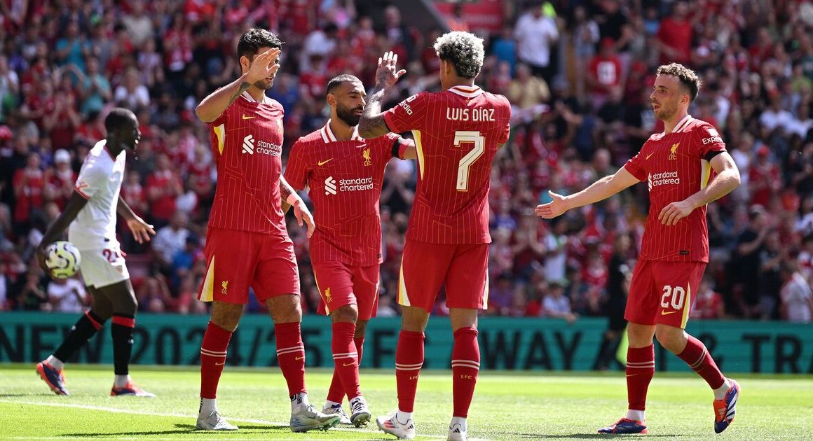 Liverpool player ratings vs Sevilla: Reds star a perfect 10 as Slot’s men run riot | Football | Sport