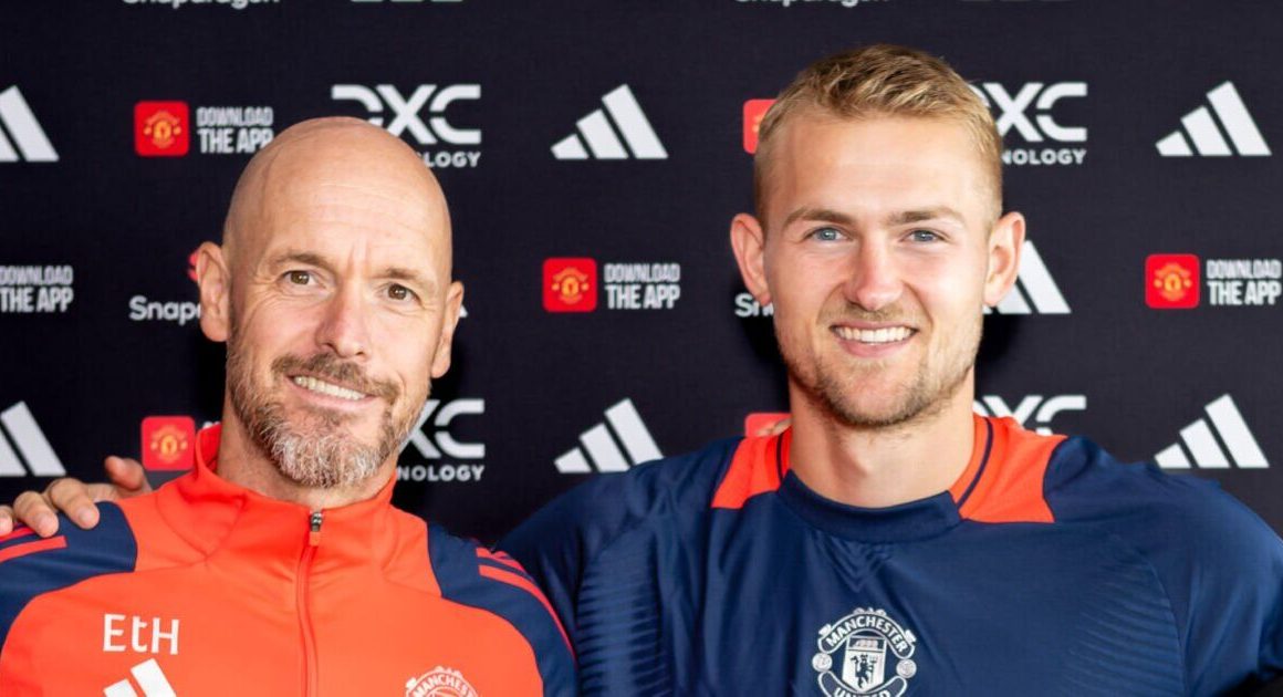 Man Utd confirm Matthijs de Ligt and Noussair Mazraoui transfers in quickfire double swoop | Football | Sport