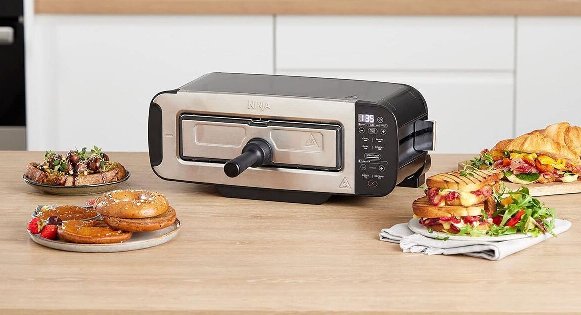 Ninja’s 3-in-1 toaster and panini maker is ‘so easy to use’