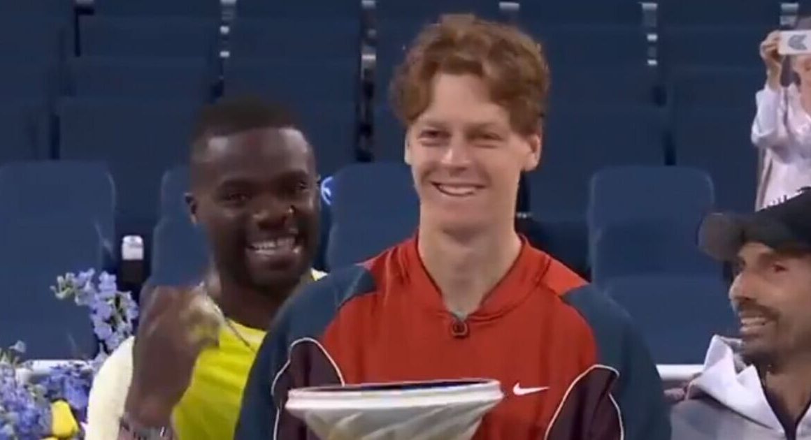 Frances Tiafoe spoils Jannik Sinner’s trophy photo and shares frustration after loss | Tennis | Sport