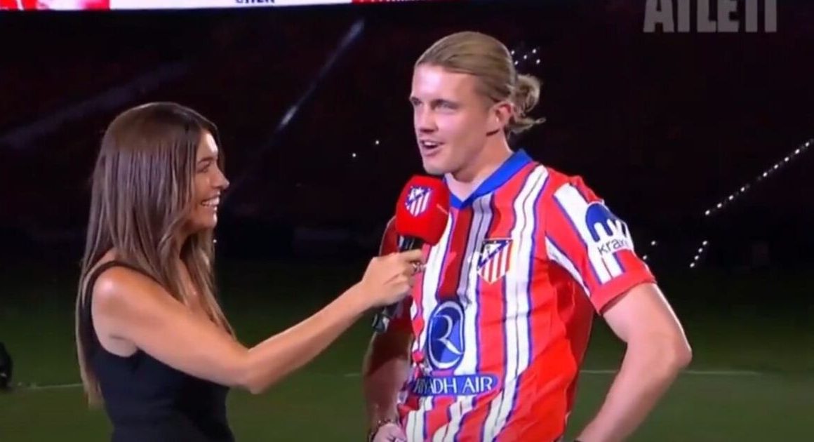 Conor Gallagher given new nickname by Atletico Madrid as motorbikes used at unveiling | Football | Sport