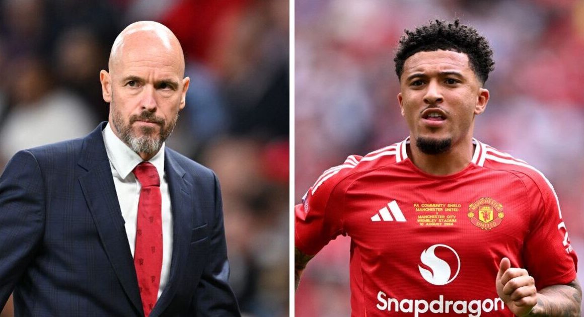 Man Utd: Erik ten Hag issues new Jadon Sancho statement as boss drops transfer hint | Football | Sport