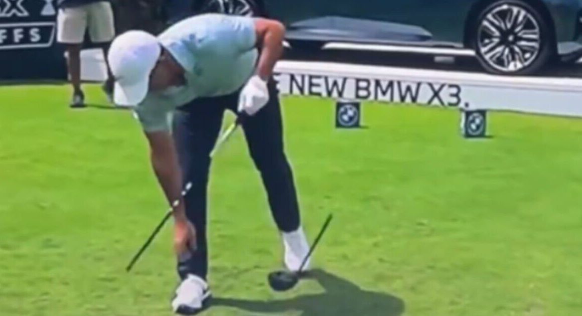 Rory McIlroy snaps driver as freak accident at BMW Championship leaves star red-faced | Golf | Sport