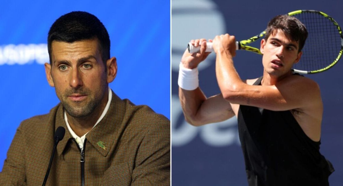 US Open LIVE: Novak Djokovic sent warning after Carlos Alcaraz injury scare | Tennis | Sport