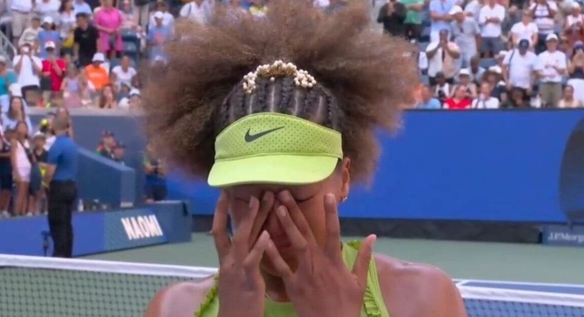 Naomi Osaka in tears after upsetting top 10 rival on US Open return | Tennis | Sport