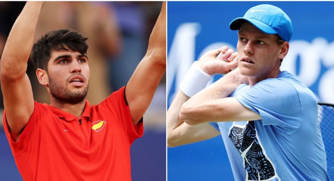 Carlos Alcaraz fires nine-word warning to Jannik Sinner as pair practice together | Tennis | Sport