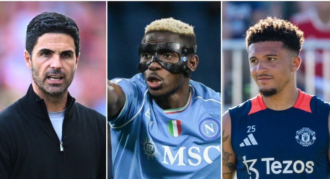 Transfer news LIVE: Osimhen agreement reached, Arsenal signing Prem captain, Sancho twist | Football | Sport