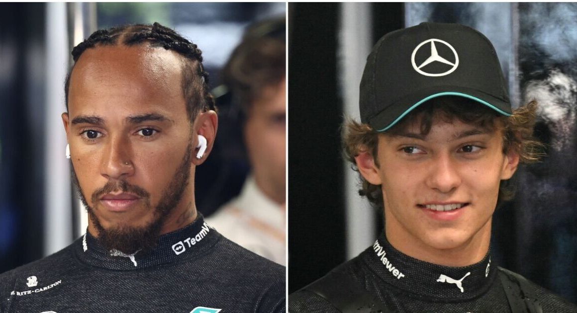 Lewis Hamilton shows true feelings on Kimi Antonelli replacing him at Mercedes | F1 | Sport