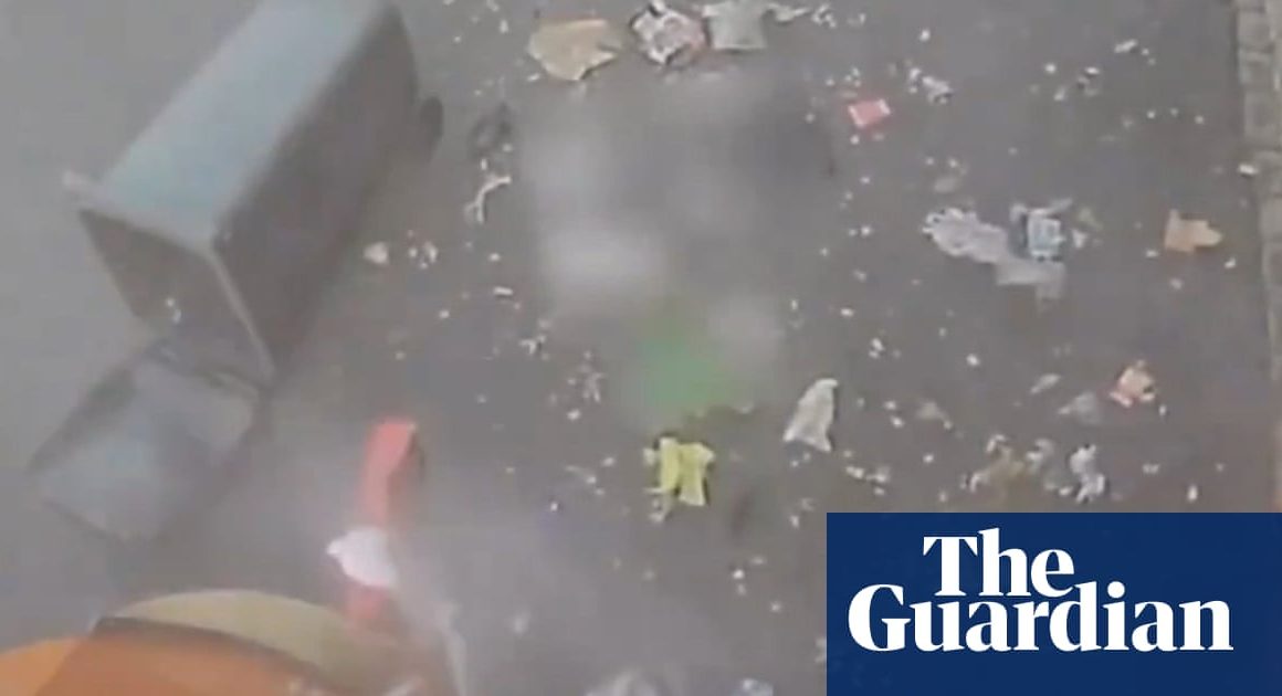 Video shows explosion in London refuse truck after combustible items put in bin | Waste