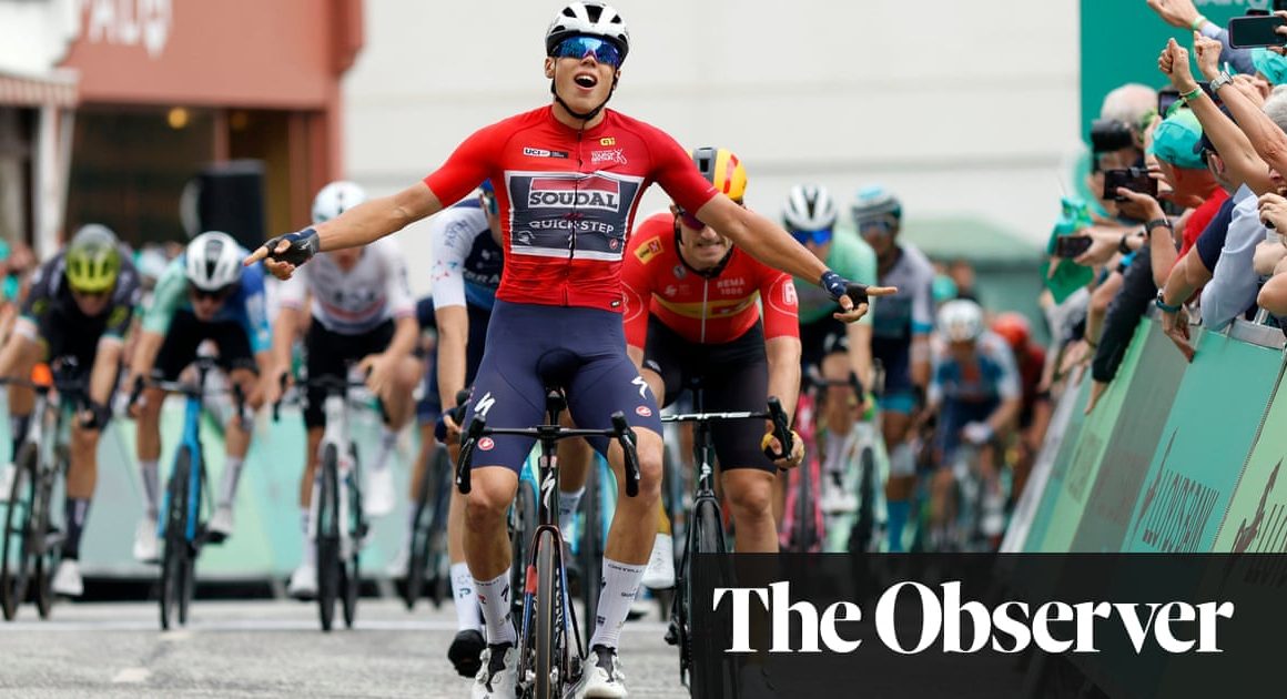 Williams keeps Tour of Britain lead as Magnier kicks to hat-trick on stage five | Tour of Britain