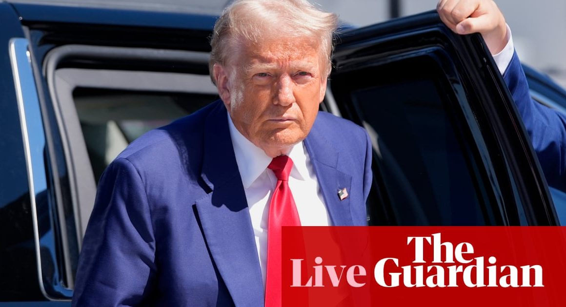 Trump ‘safe’ after gunshots reported at his golf course – follow live | US news