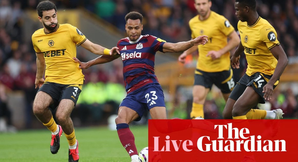 Wolves v Newcastle: Premier League – live | Premier League