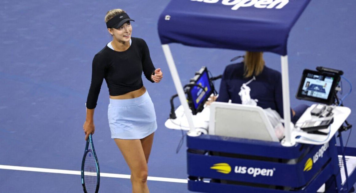 US Open VAR chaos as terrible umpire call leaves star totally speechless | Tennis | Sport