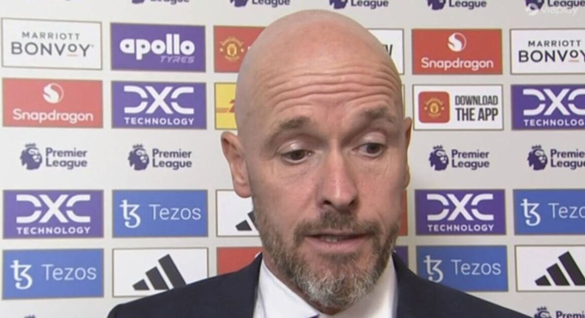 Erik ten Hag responds to Man Utd Old Trafford boos in Liverpool loss | Football | Sport