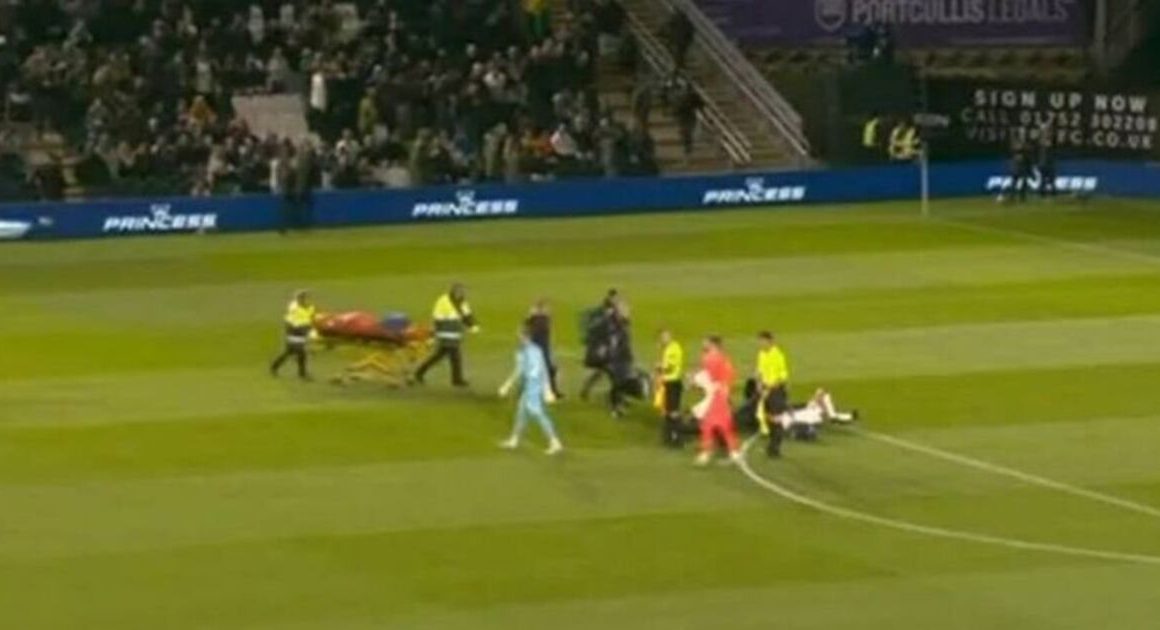 Ex-Man Utd star Tahith Chong collapses on pitch after nasty head injury | Football | Sport