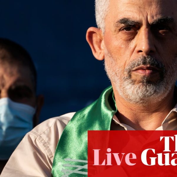 Middle East crisis live: Iran says Sinwar killing will strengthen ‘spirit of resistance’; US signals push for Gaza ceasefire | Israel-Gaza war