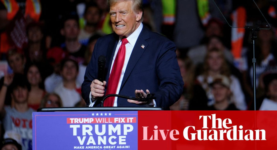 US election live: ‘improbably tight’ polls questioned by experts as race enters final days | US elections 2024