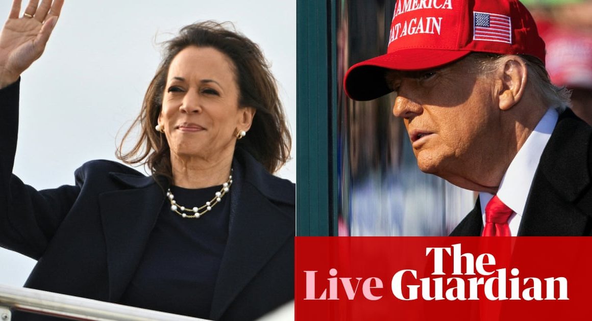 US election 2024 live: Harris and Trump converge on rust belt as final day of campaigning begins | US politics