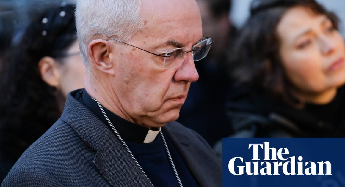 Justin Welby says he will step down as archbishop of Canterbury | Justin Welby