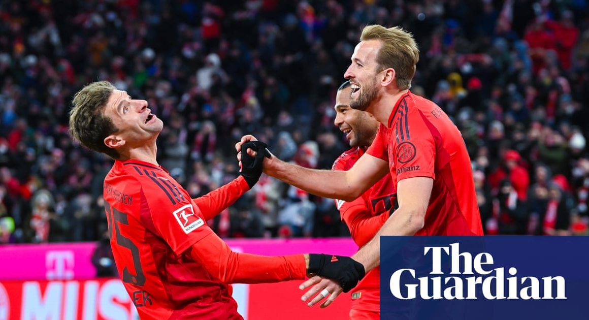 European football: Kane hits hat-trick for leaders Bayern as PSG cruise | European club football